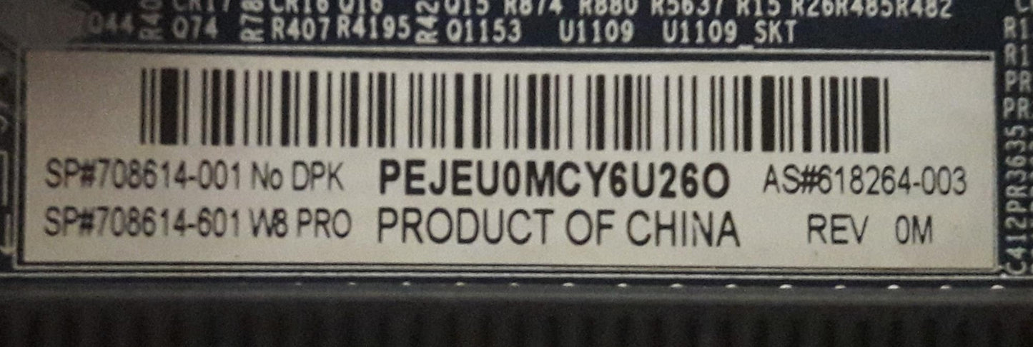 HP Z620 Workstation Socket LGA2011 Motherboard 618264-003 708614-001