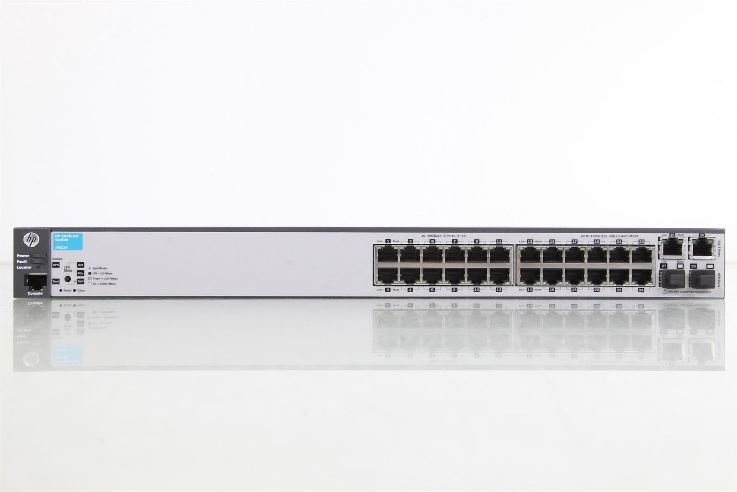 HP J9623A 2620-24 24-Port 10/100 Managed Ethernet Switch