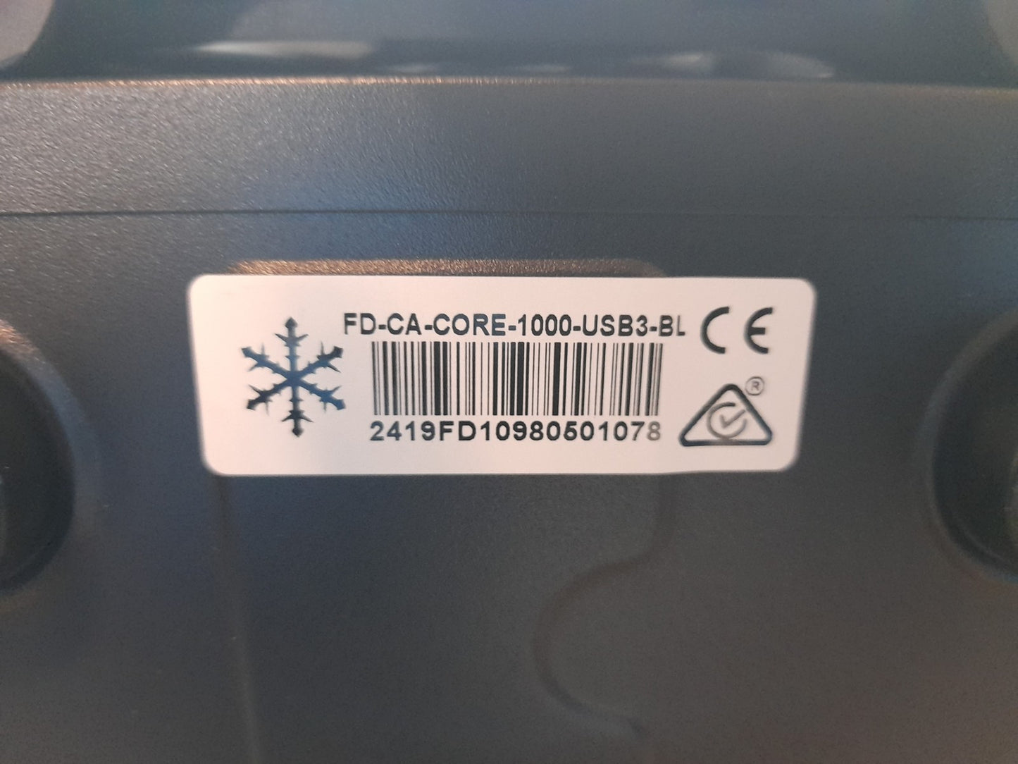 Fractal Design Core 1000 USB 3.0 Black MicroATX PC Case FD-CA-CORE-1000-USB3-BL