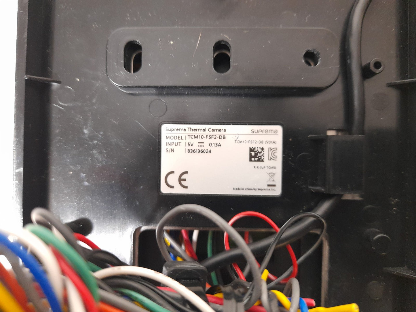 Suprema FaceStation F2 FSF2-AB Facial Recognition With TM10-FS2 Thermal Camera