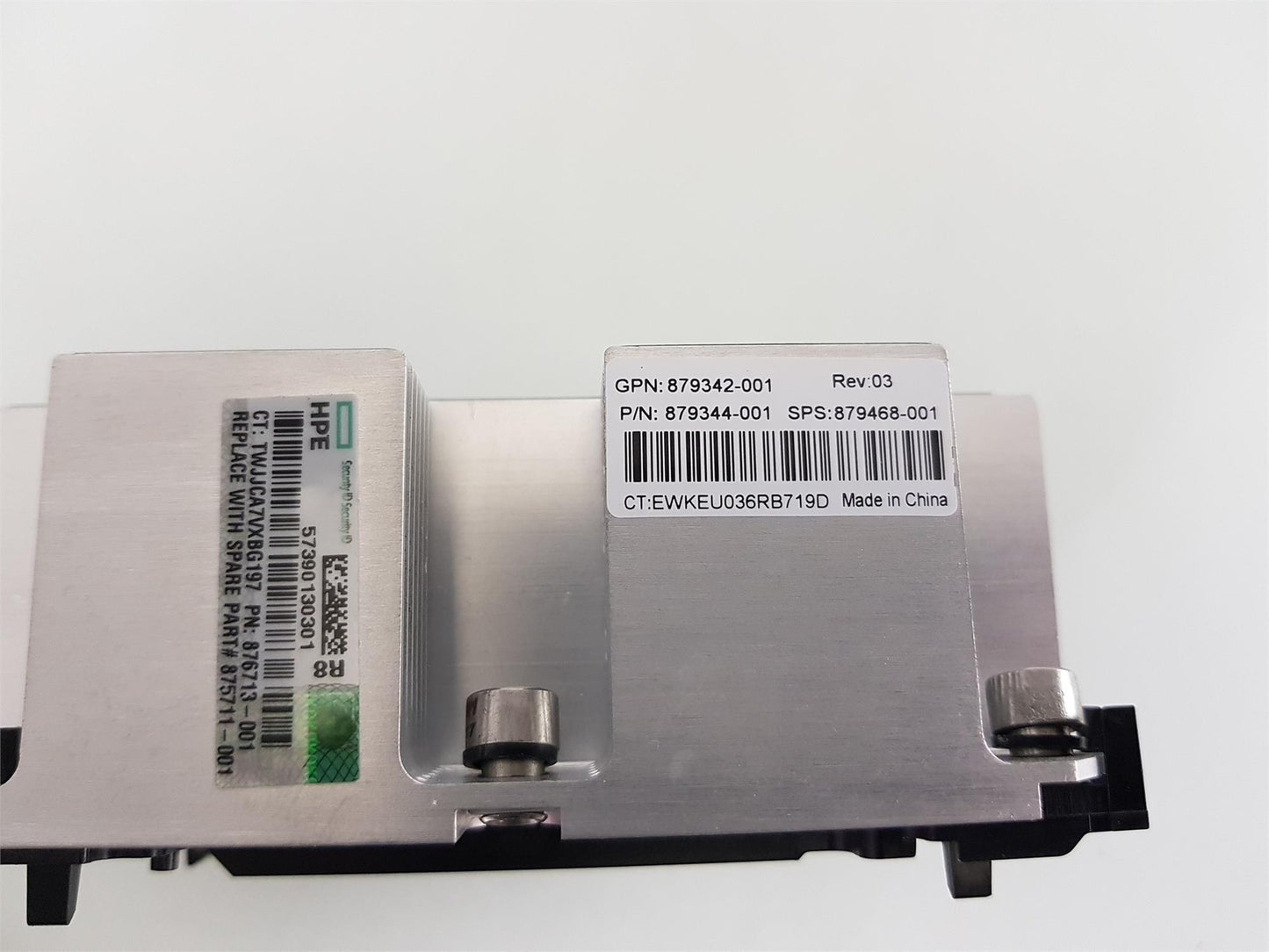 HP ProLiant ML350 G10 CPU Heatsink With Clip 879468-001 879342-001