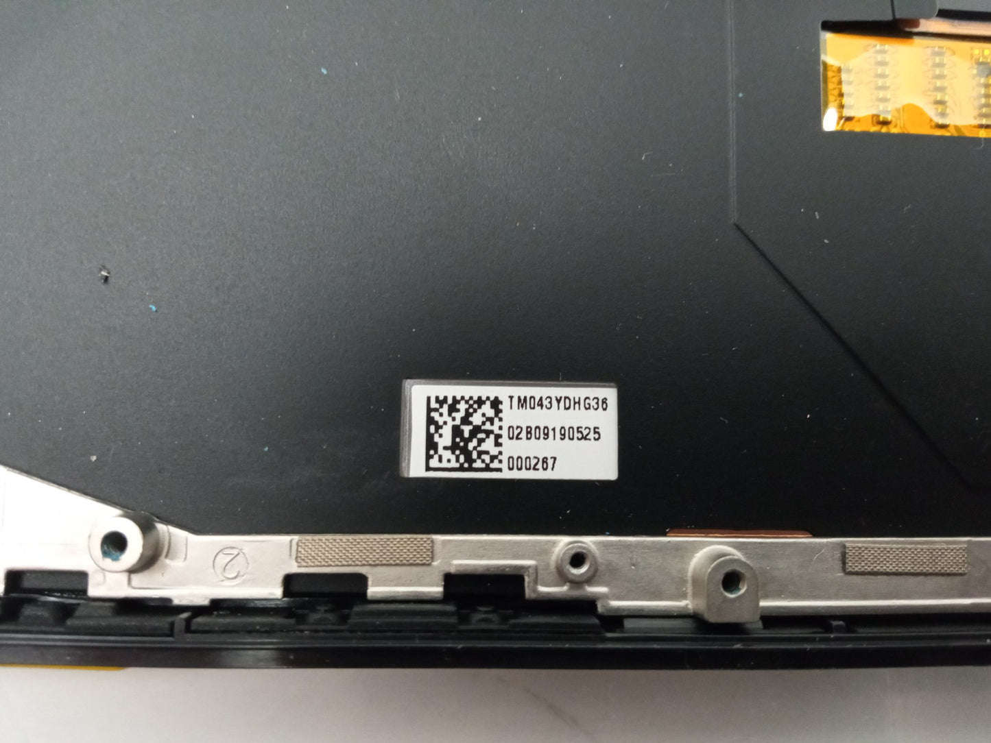 Zebra TC200J Hand Scanner Front Panel LCD Display Touch Screen TM043YDHG36