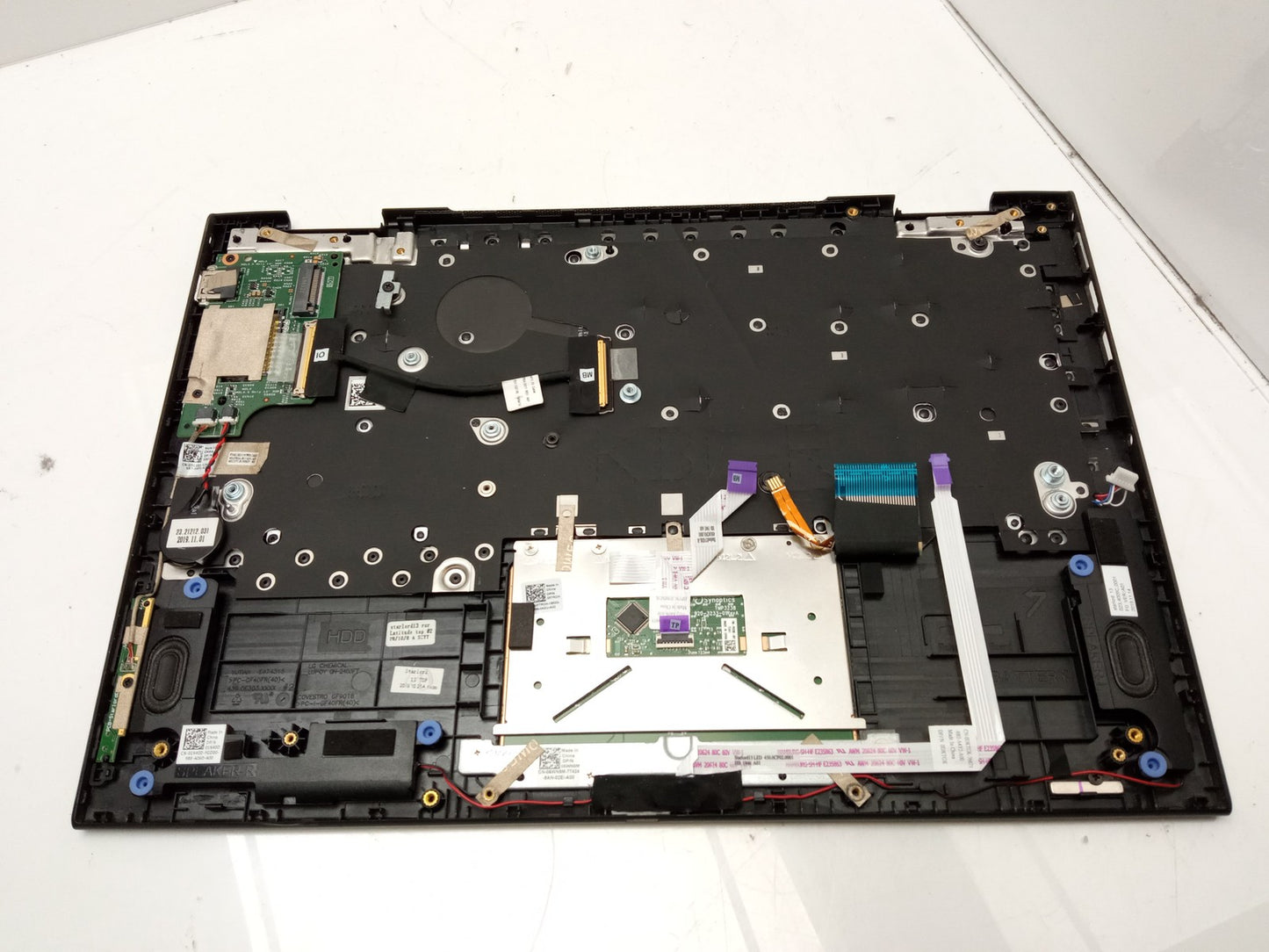 Dell Latitude 3390 Laptop UK Keyboard Touchpad Palmrest Assembly 0XVH3H XVH3H