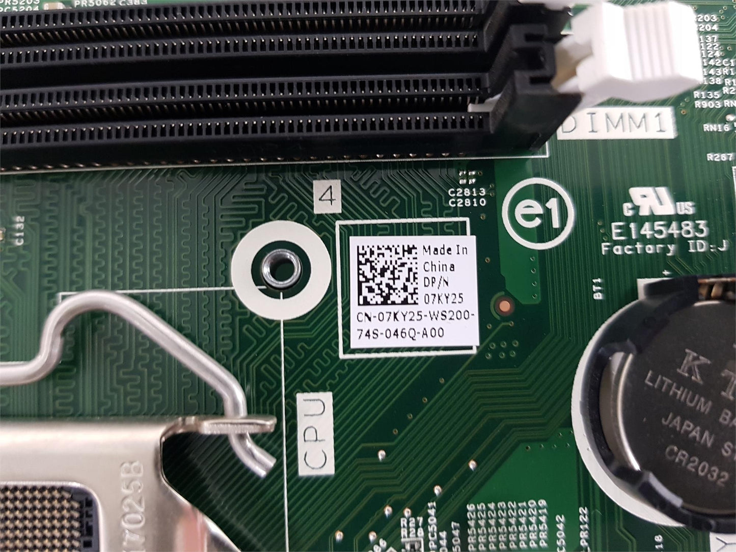 Dell Inspiron 3668 Socket LGA1151 DDR4 Motherboard 07KY25 7KY25