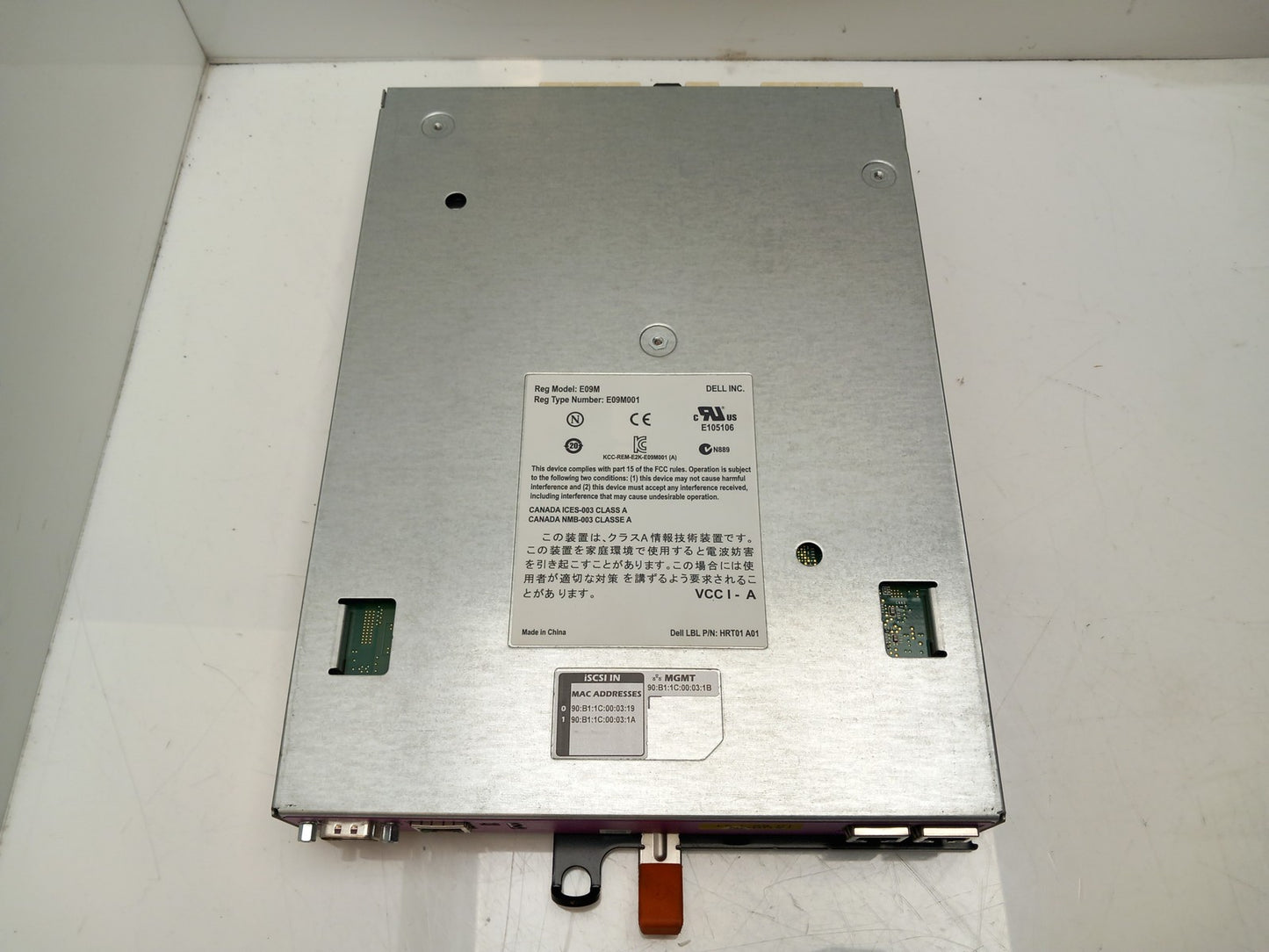 2x Dell EqualLogic PS4100 Type 12 Controller 0WDWJM WDWJM