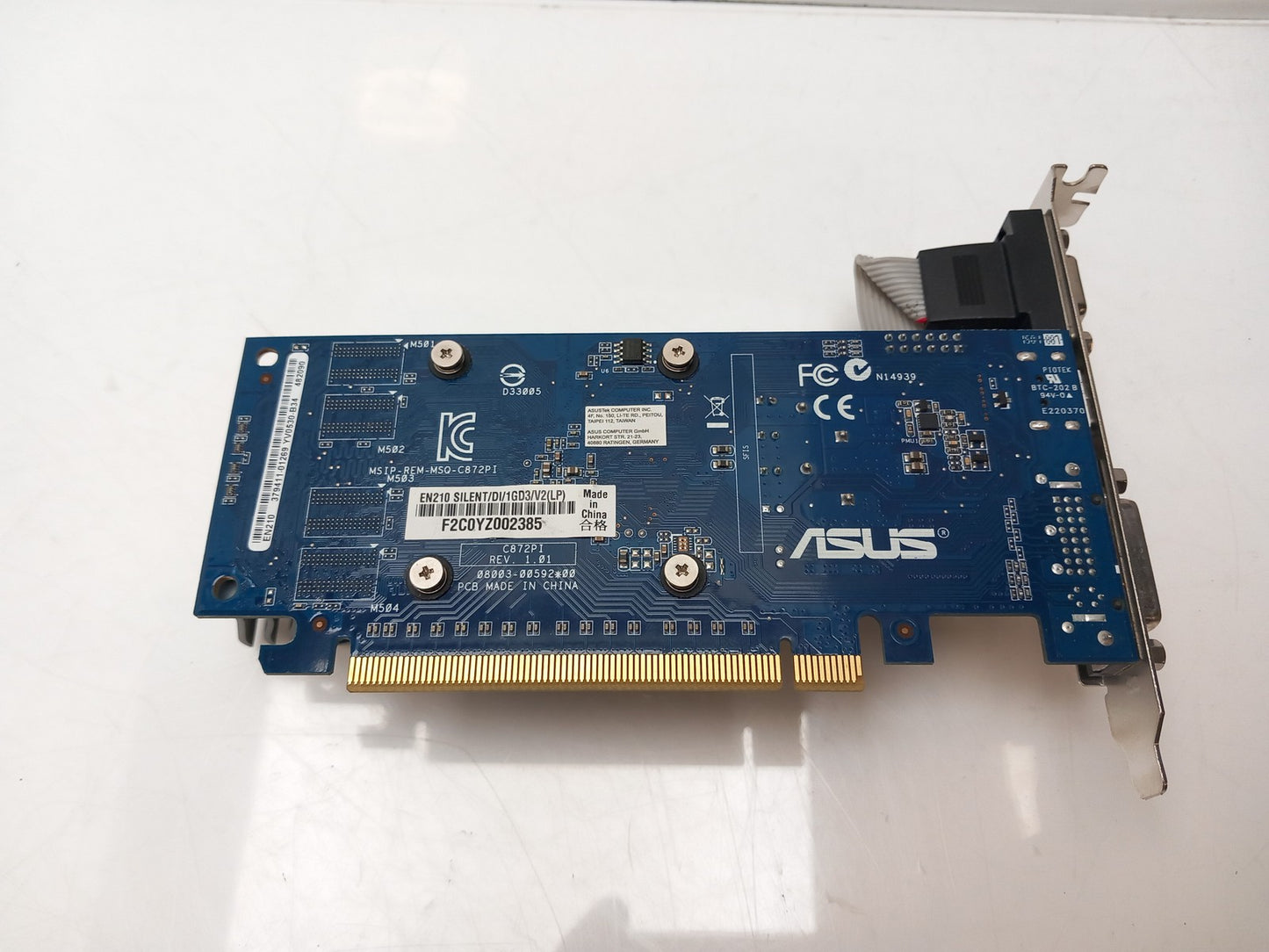 ASUS NVIDIA GeForce 210 1GB Video Graphics Card EN210 Silent/DI/1GD3/V2(LP)