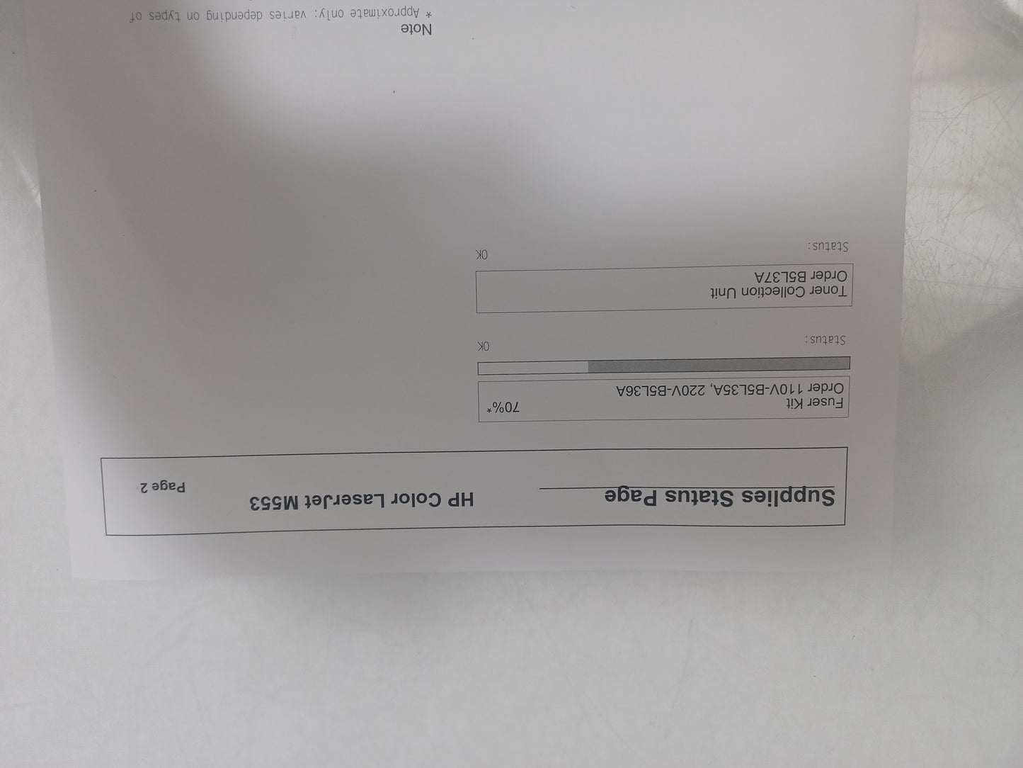 HP Colour LaserJet Enterprise M553 A4 Network Laser Printer - B5L26A