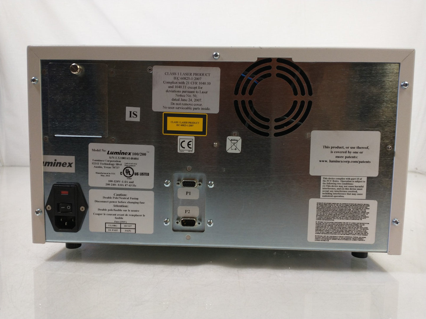 Luminex 200 Multiplex Assays Analyser - Tested To Power On