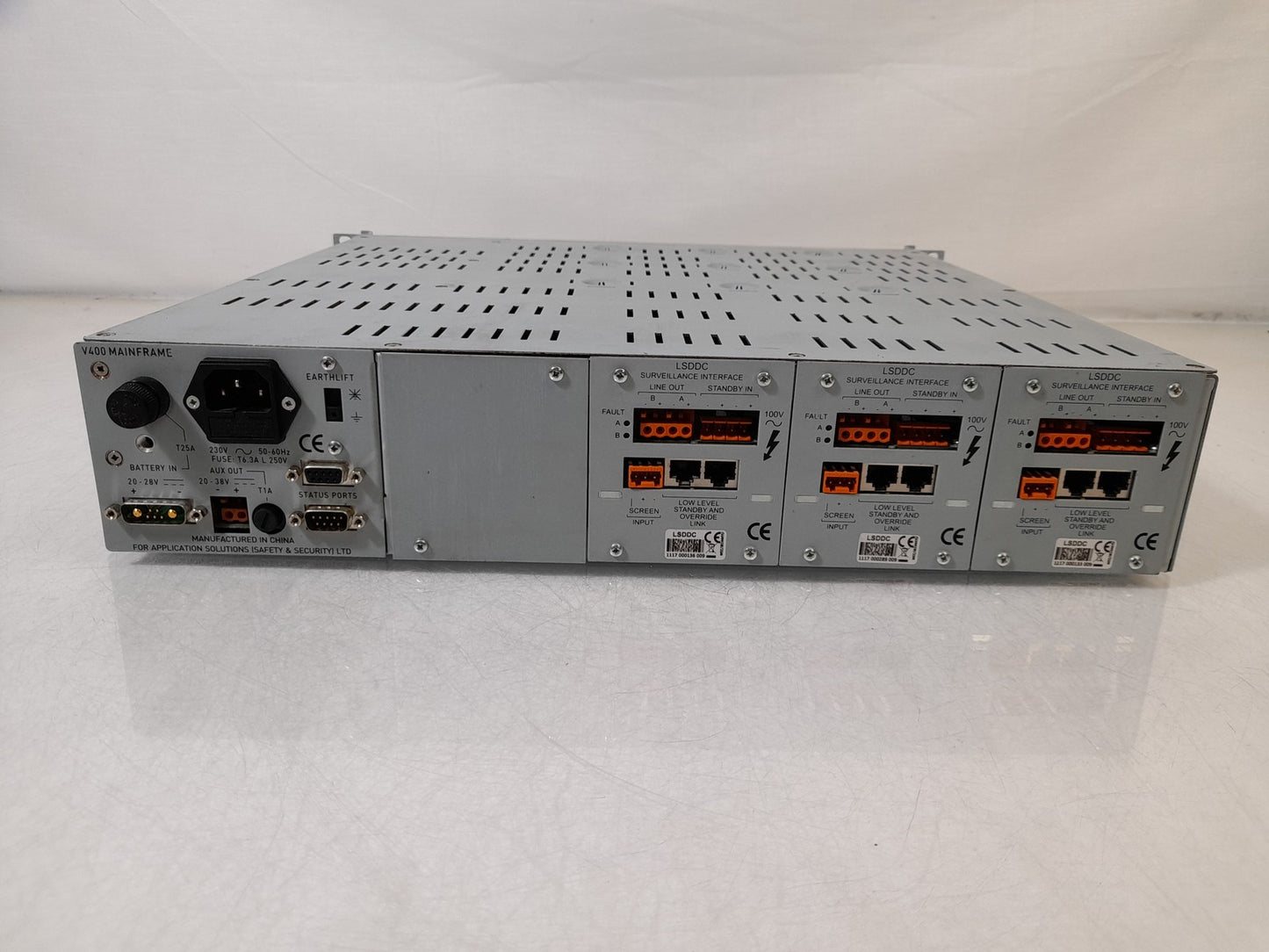 ASL V400 Modular Power Amplifier w/ 3x lSDDC Interface Cards - Spares & Repairs