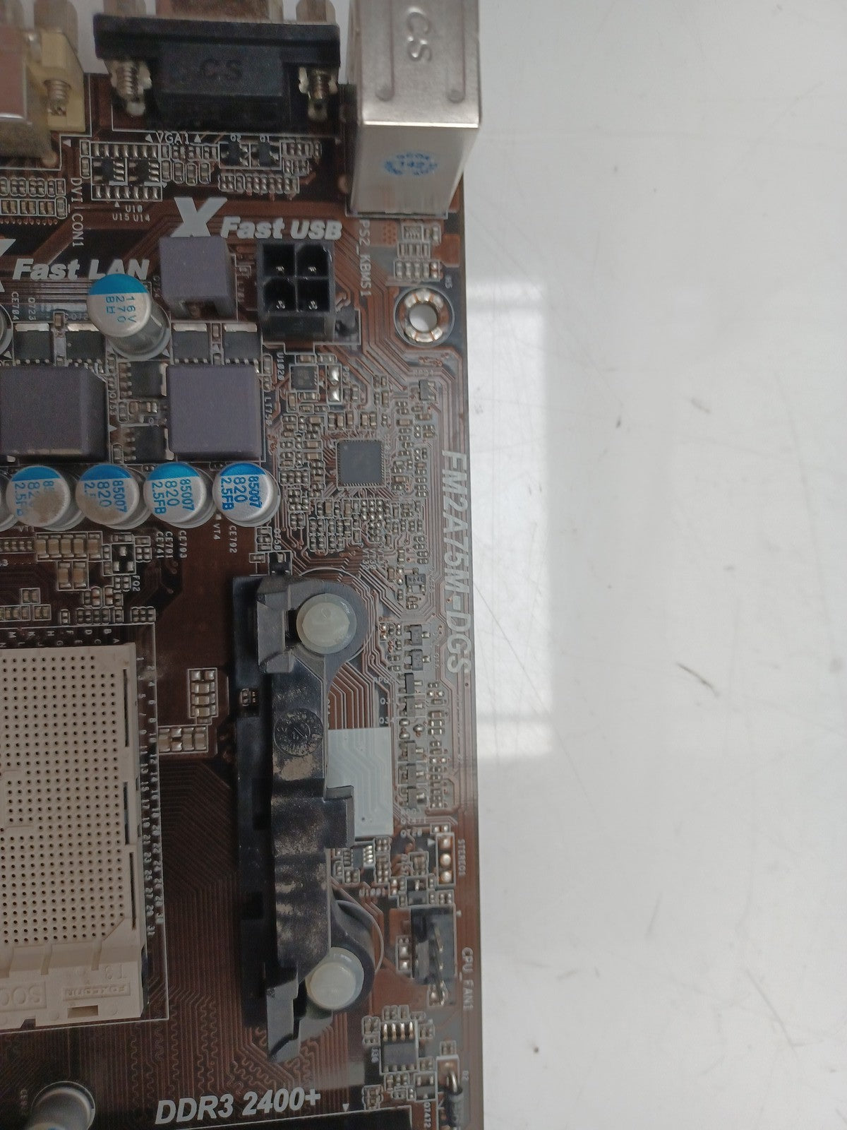 ASRock FM2A75M-DGS Socket FM2 M-ATX DDR3 Motherboard With I/O Shield