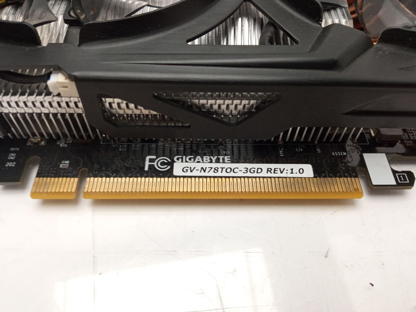 Gigabyte WindForce GTX 780 Ti 3GB DDR5 PCIe Video Graphics Card GV-N78TOC-3GD