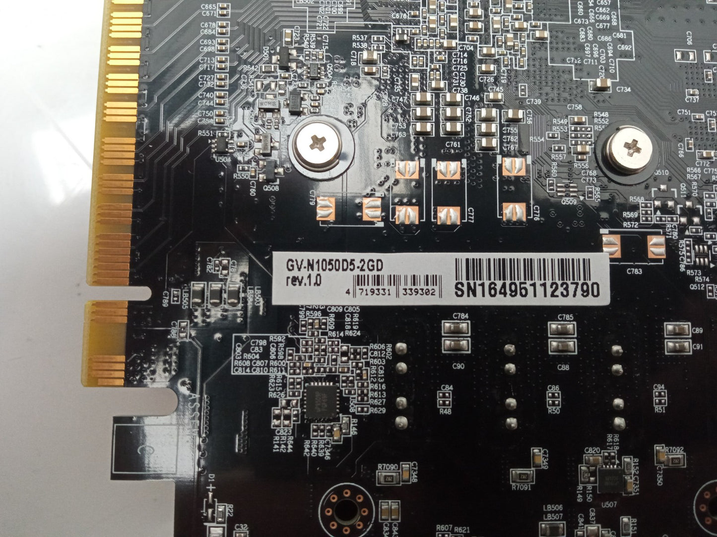 Gigabyte GeForce GTX 1050 2GB DDR5 PCIe Video Graphics Card GV-N1050D5-2GD