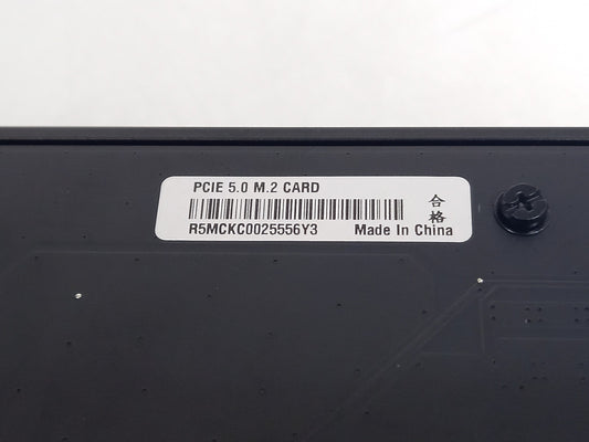 ASUS ROG PCIE 5.0 M.2 CARD NVME GEN 5 PCIe Adapter Card