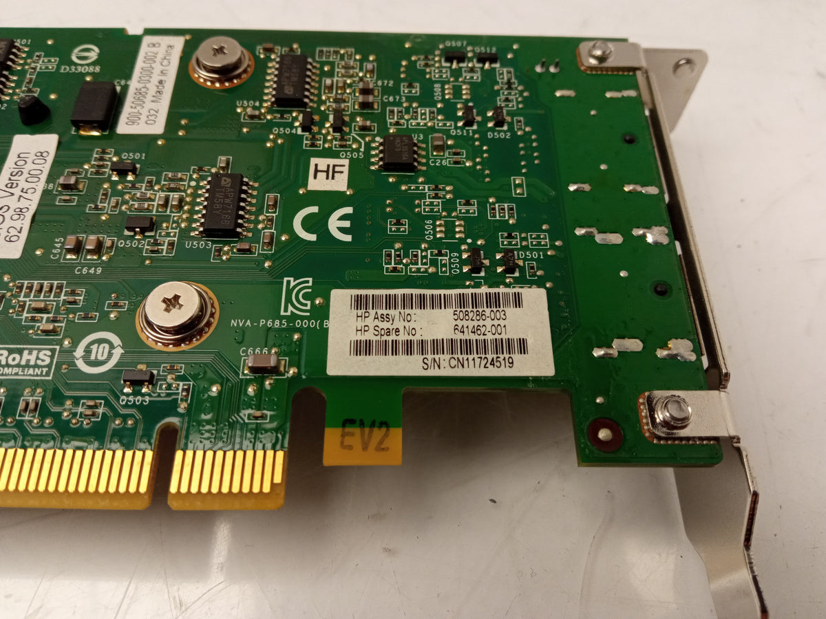 HP Nvidia Quadro NVS 295 256MB DDR3 LP Video Graphics Card 508286-002 578226-001