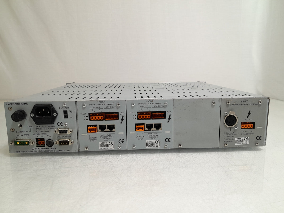 ASL V400 Modular Power Amplifier - With 2x lSDDC + 1x SSINT Interface Cards For Spares & Repairs
