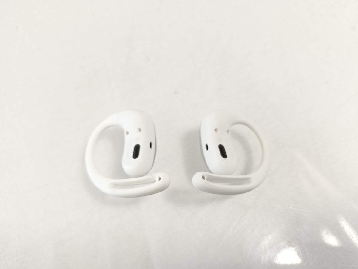 Shokz OpenFit Air White Wireless Bluetooth Earphones - With Case