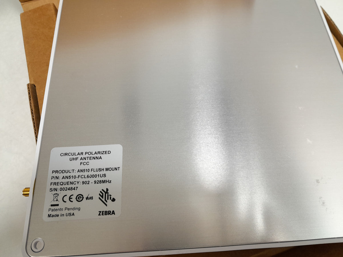 Zebra AN510 Ultra‑Rugged Low‑Profile UHF RFID Antenna (US / FCC)