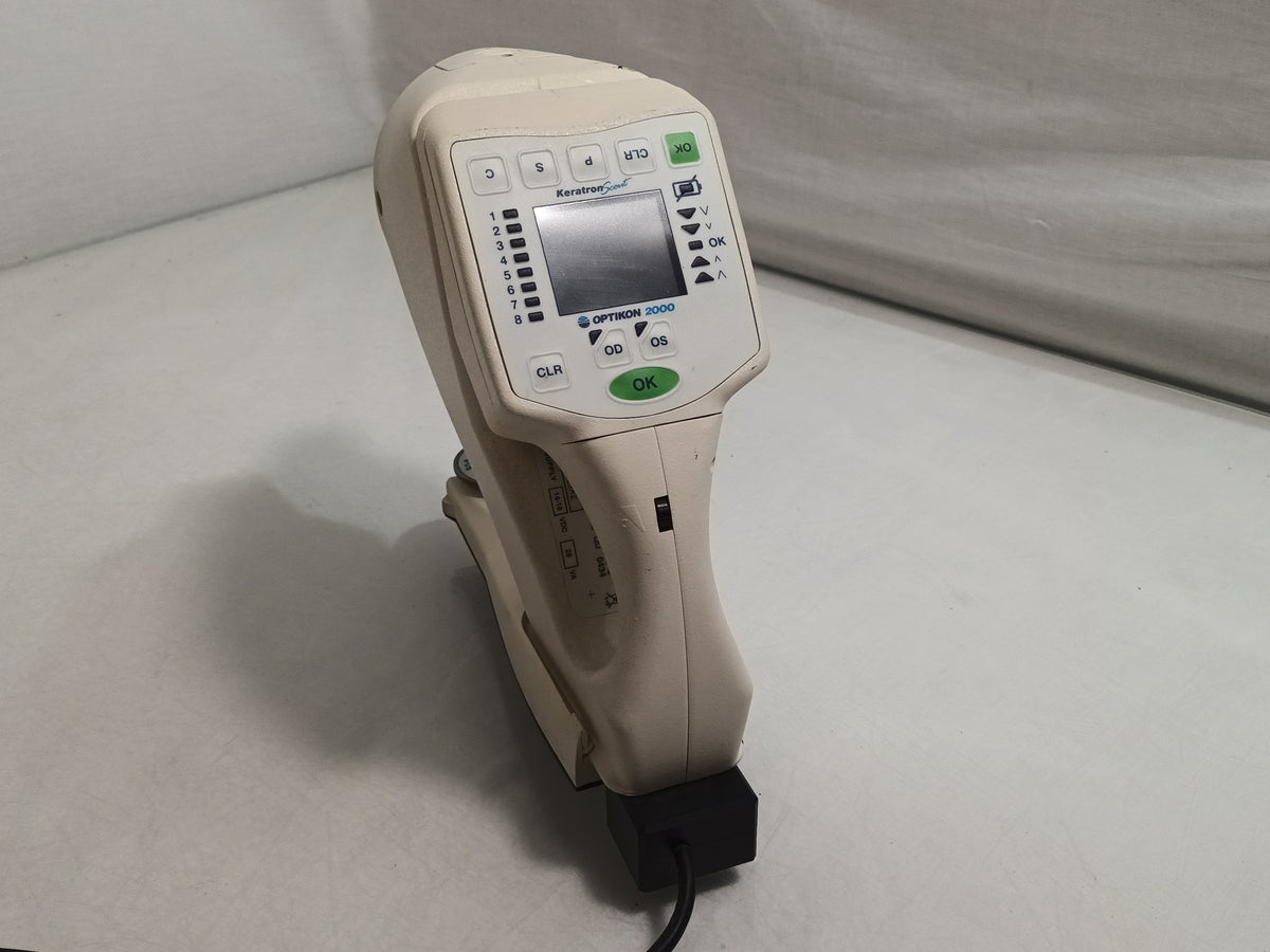 Keratron Scout Optikon 2000 Corneal Topographer USB2.0 Ophthalmoscope Camera