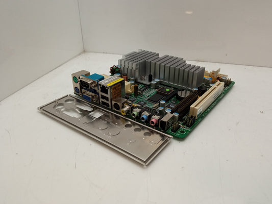 Jetway 7F2WE1G2E-OPB-LV 1.2Ghz CPU DDR2 Mini ITX Motherboard with I/O shield
