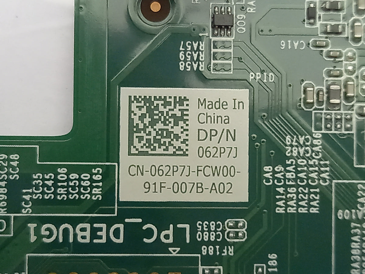Dell OptiPlex 5055 Socket AM4 DDR4 Motherboard 062P7J 62P7J