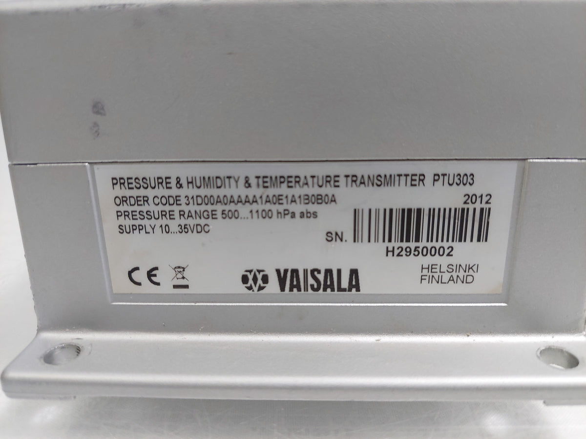 Vaisala Combined Pressure, Humidity, and Temperature Transmitter PTU303 - No Temperature Probe