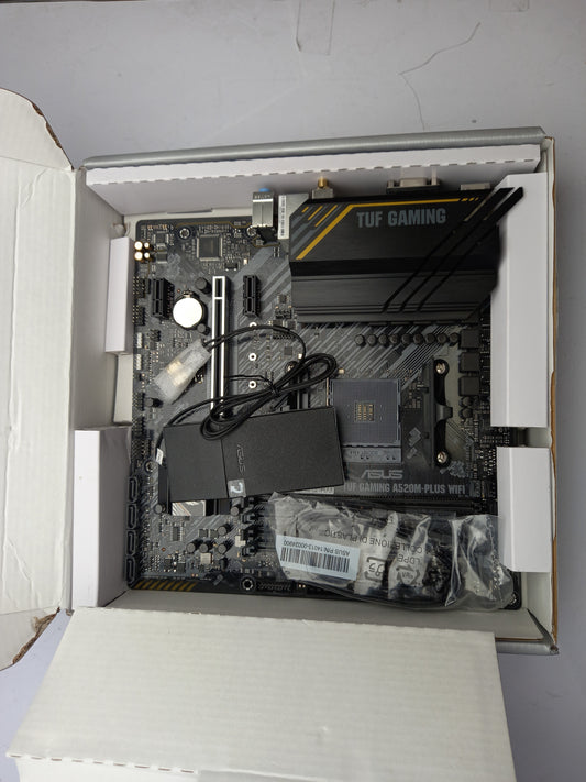 ASUS TUF GAMING A520M-PLUS WIFI AM4 DDR4 Motherboard 90MB170F0-M0EAY0 - Faulty