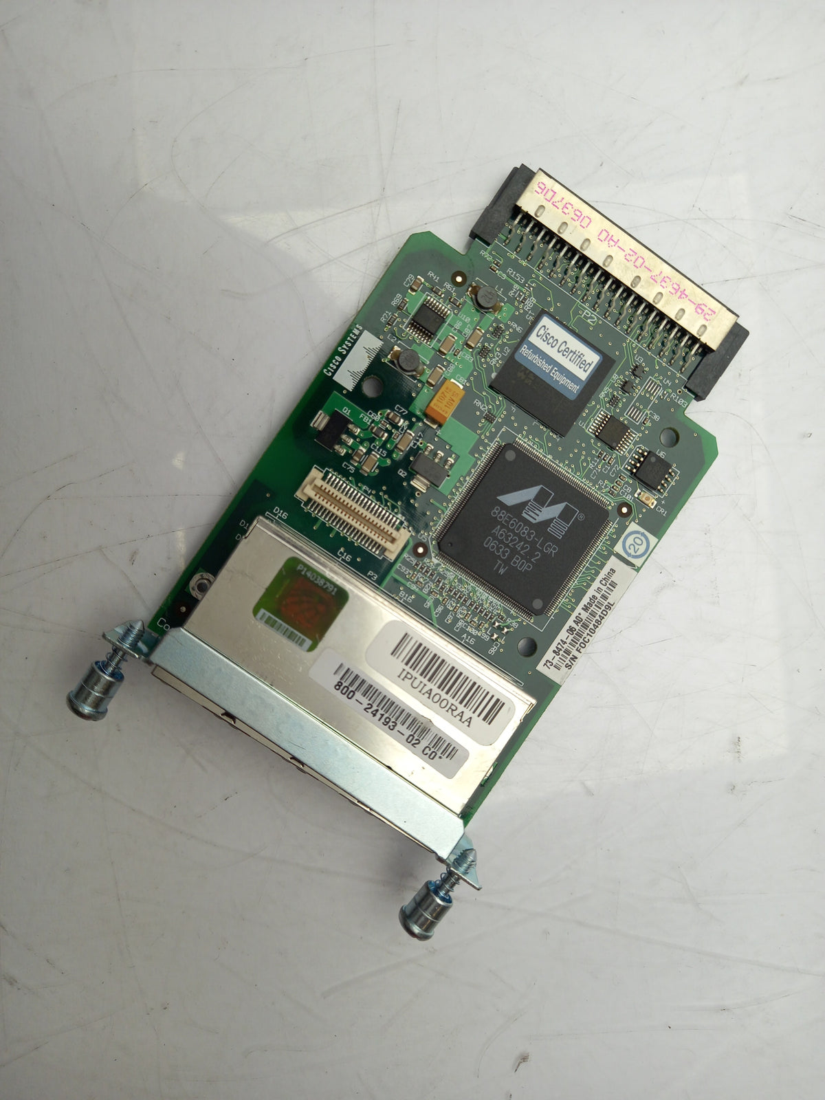 Cisco HWIC-4ESW 73-8474-06 4-Port High Speed WAN Interface Card