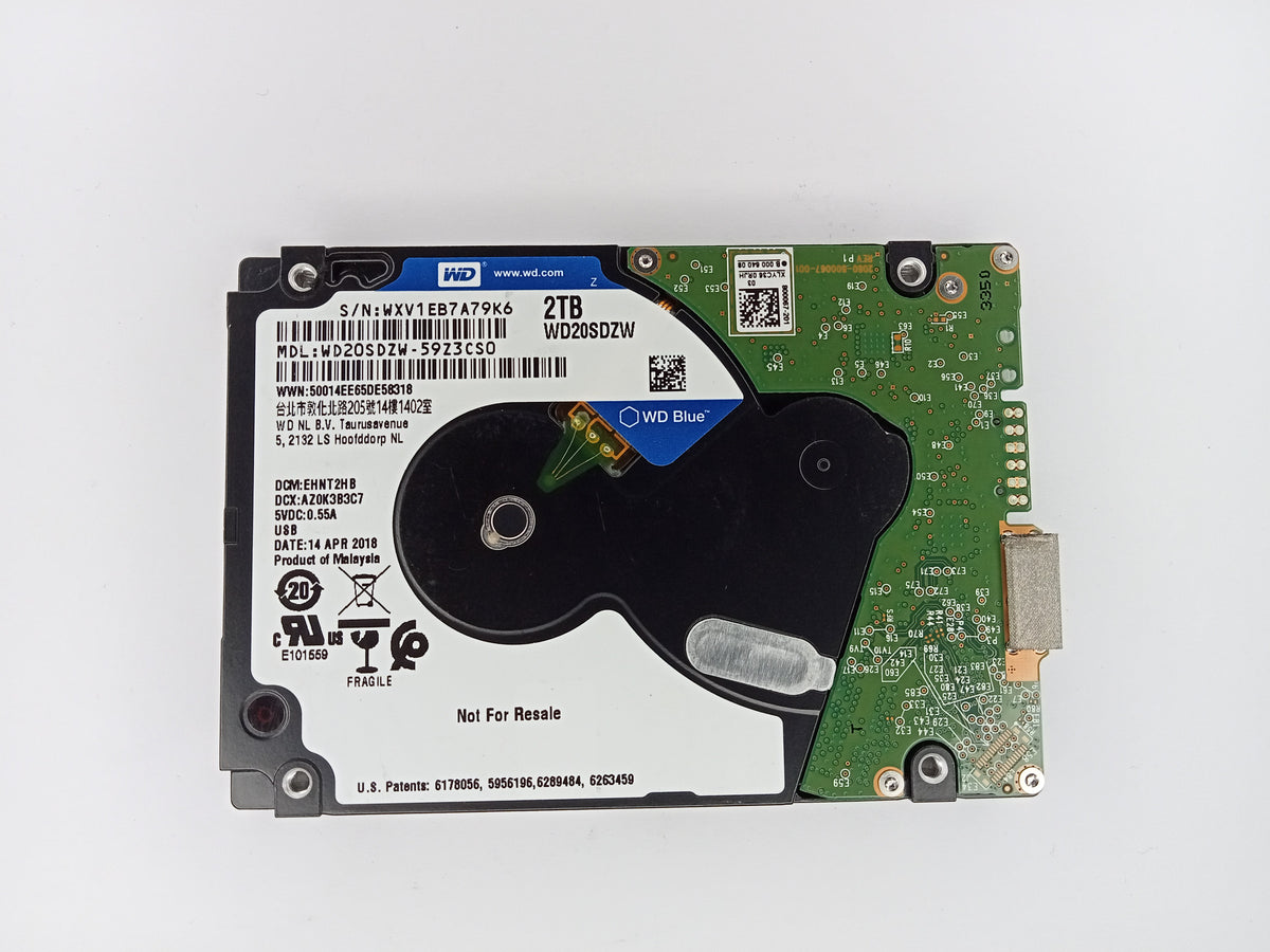 Western Digital WD20SDZW-59Z3CS0 2TB 2.5" External USB 3.0 Hard Disk Drive HDD