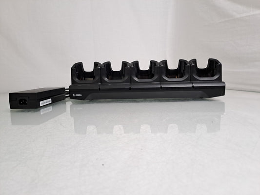 Zebra TC20 TC25 5-Slot Charging Cradle CRD-TC2X-SE5CO-01 PSU Tested