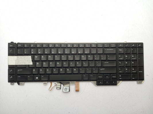 Dell Alienware 17 R2 17 R3 US QWERTY RGB Backlit Keyboard 02C6KH 2C6KH