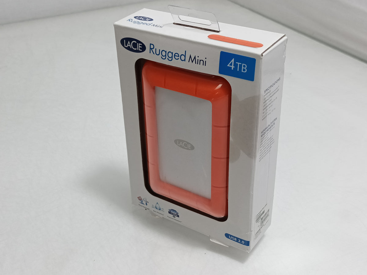 LaCie Rugged Mini 4TB External Hard Drive LAC9000633