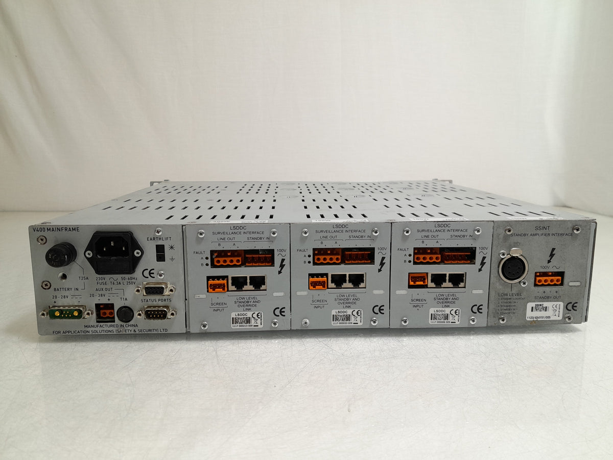 ASL V400 Modular Power Amplifier - With 3x lSDDC + 1x SSINT Interface Cards For Spares & Repairs