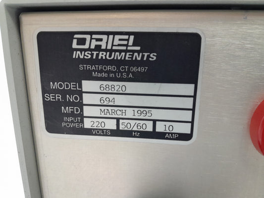 Newport Oriel 68820 Universal 1000W Arc Lamp Power Supply