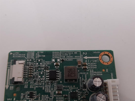 HP E242 Monitor Main PCB Motherboard Logic Board 748.A0U01.0021