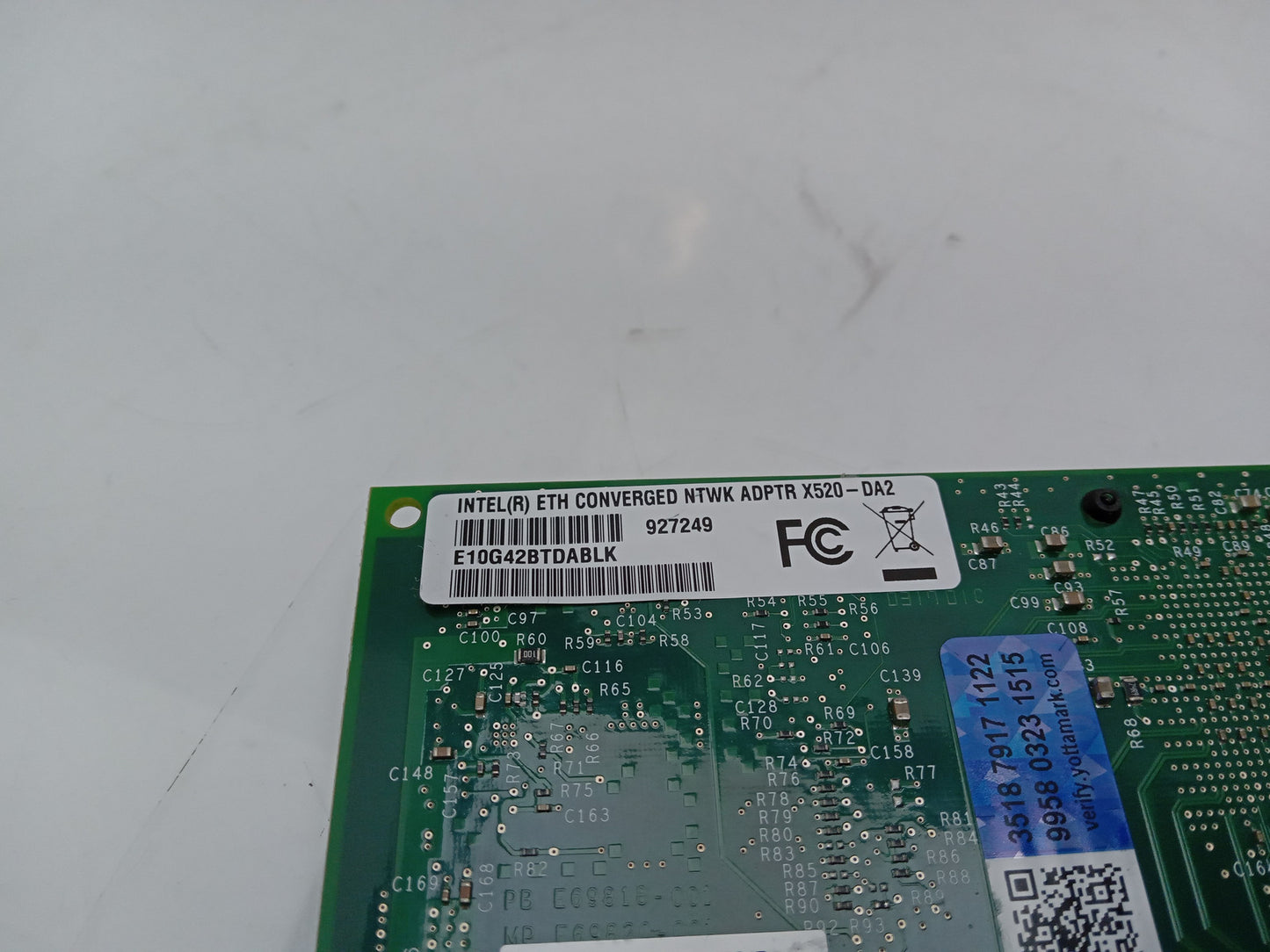 Intel X520-DA2 X520 10Gbe SFP+ Low Profle PCIe Network Card E10G42BTDABLK