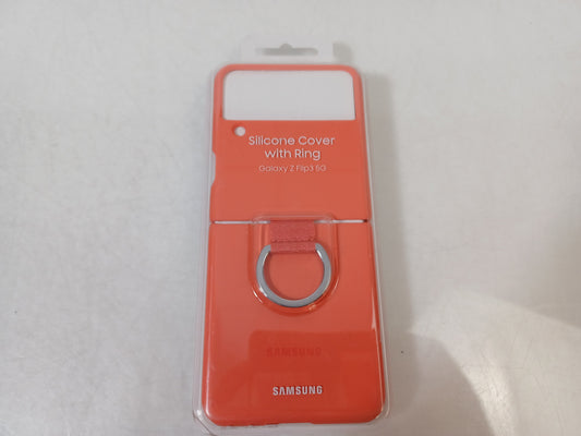 Samsung Silicone Cover With Ring Galaxy Z Flip3 5G EF-PF711 Coral