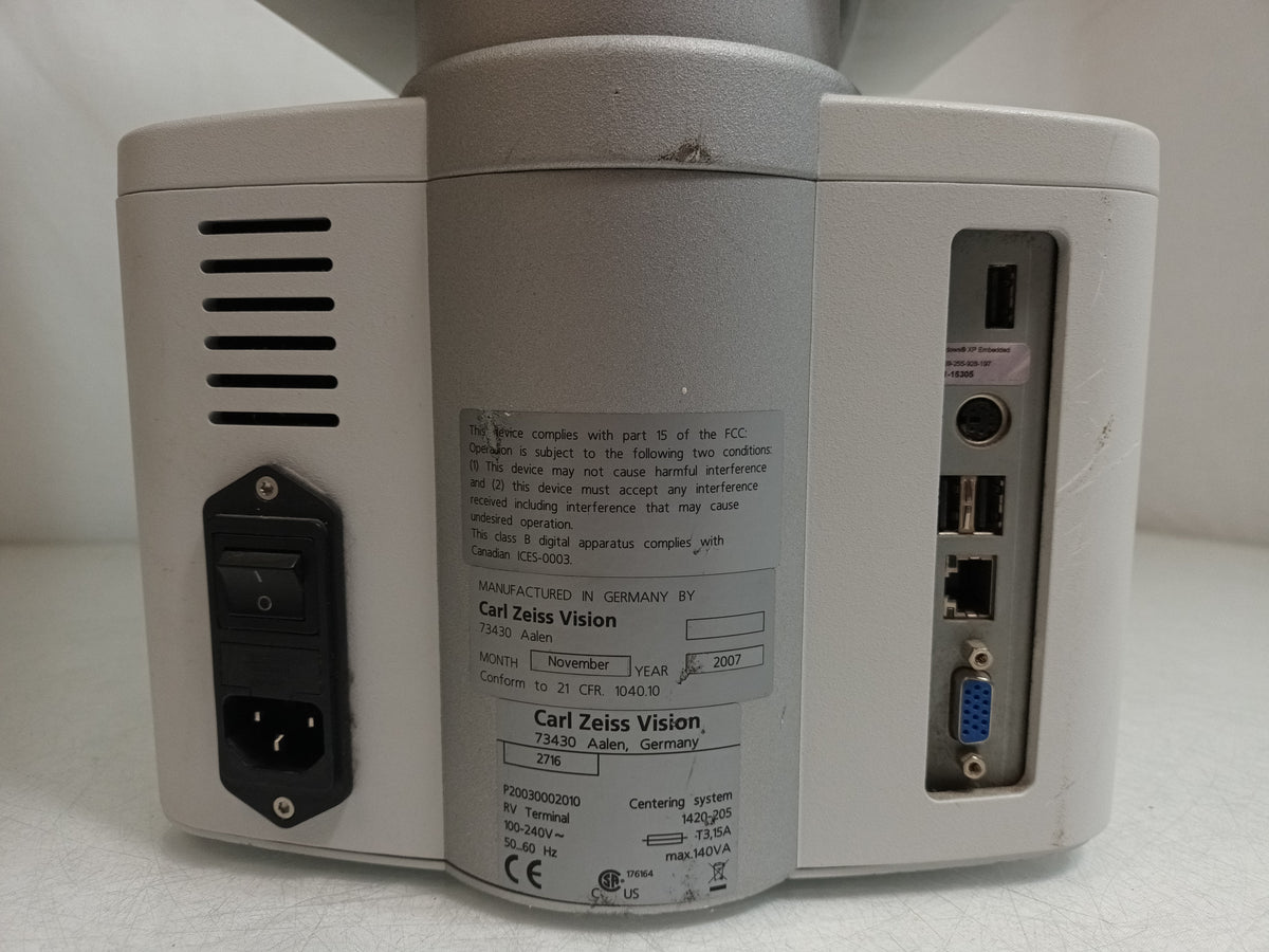 Zeiss (Carl Zeiss) i-Terminal Centering System RV Terminal