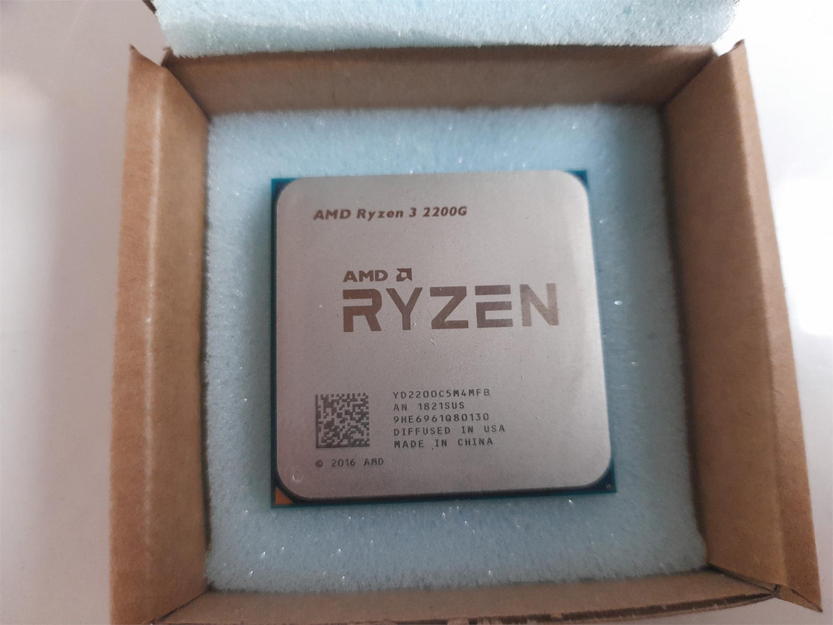 AMD Ryzen 3 2200G 3.50Ghz Socket AM4 CPU Processor (YD2200C5M4MFB)