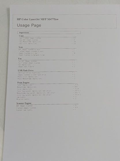 HP Color LaserJet Pro MFP M477fnw A4 Colour Laser Printer WiFi ADF Fax