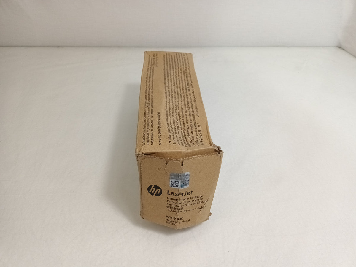 Genuine HP W9093MC Managed Laserjet Toner Cartridge Magenta - Damage Packaging