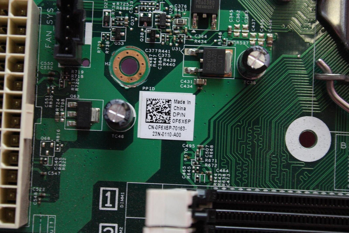 Dell OptiPlex 390 Socket LGA1155 DDR3 Motherboard 0F6X5P F6X5P