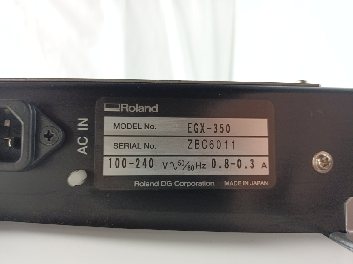 Roland EGX-350 Desktop Engraver With Panel