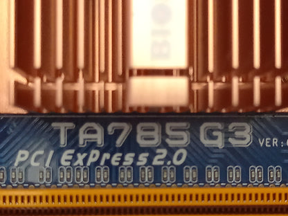 Biostar TA785G3 Motherboard AM3 DDR3 With I/O Shield