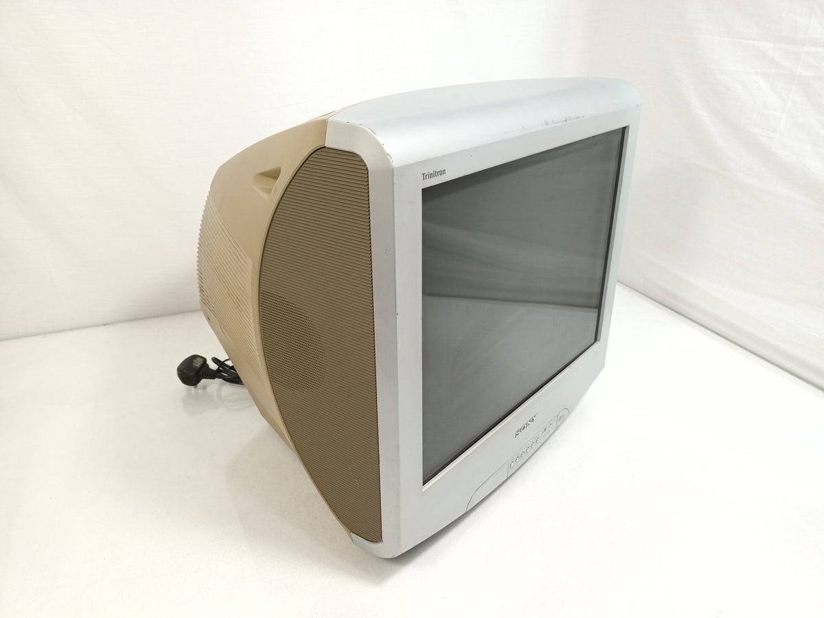 Sony Trinitron KV-21LT1U 21 in Colour SCART CRT TV - With Remote