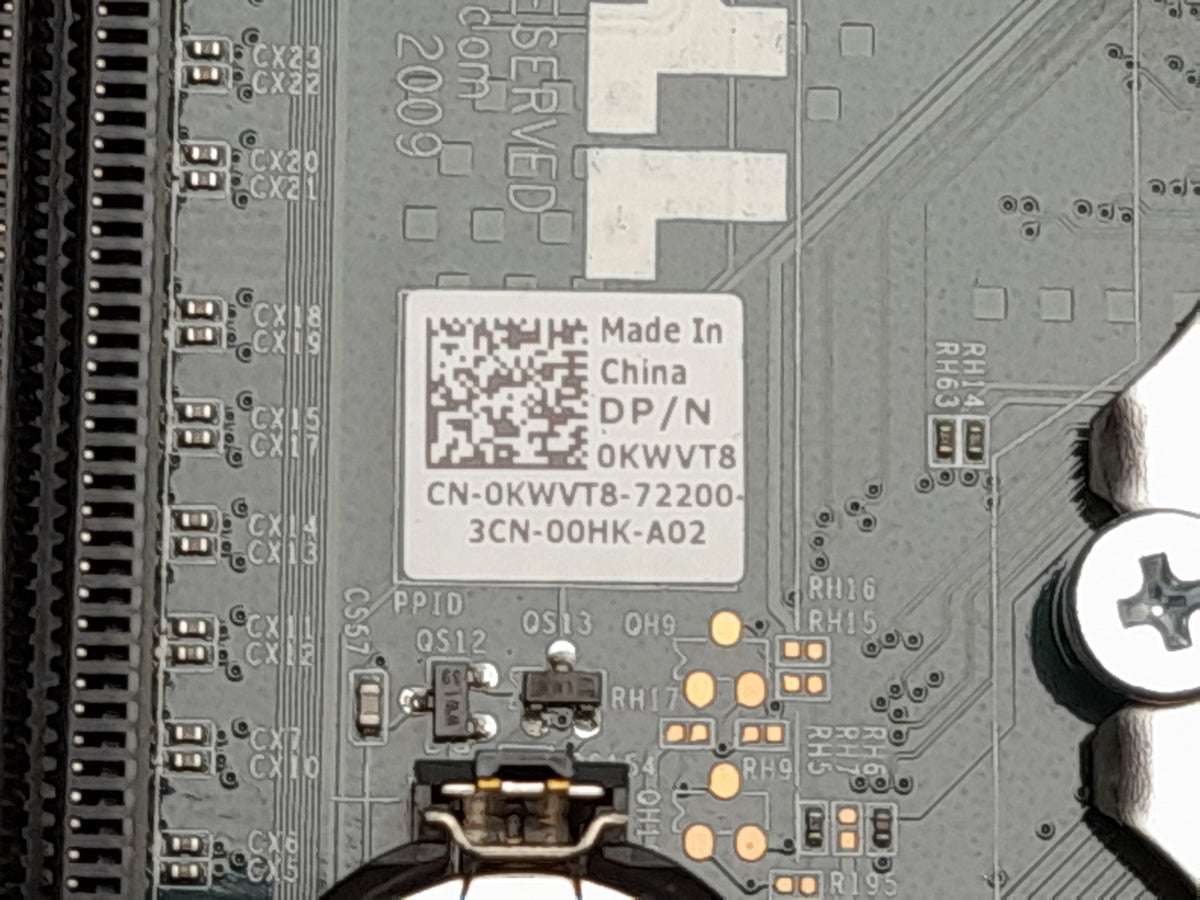 Dell XPS 8700 LGA1150 DDR3 Motherboard With I/O Shield 0KWVT8 KWVT8