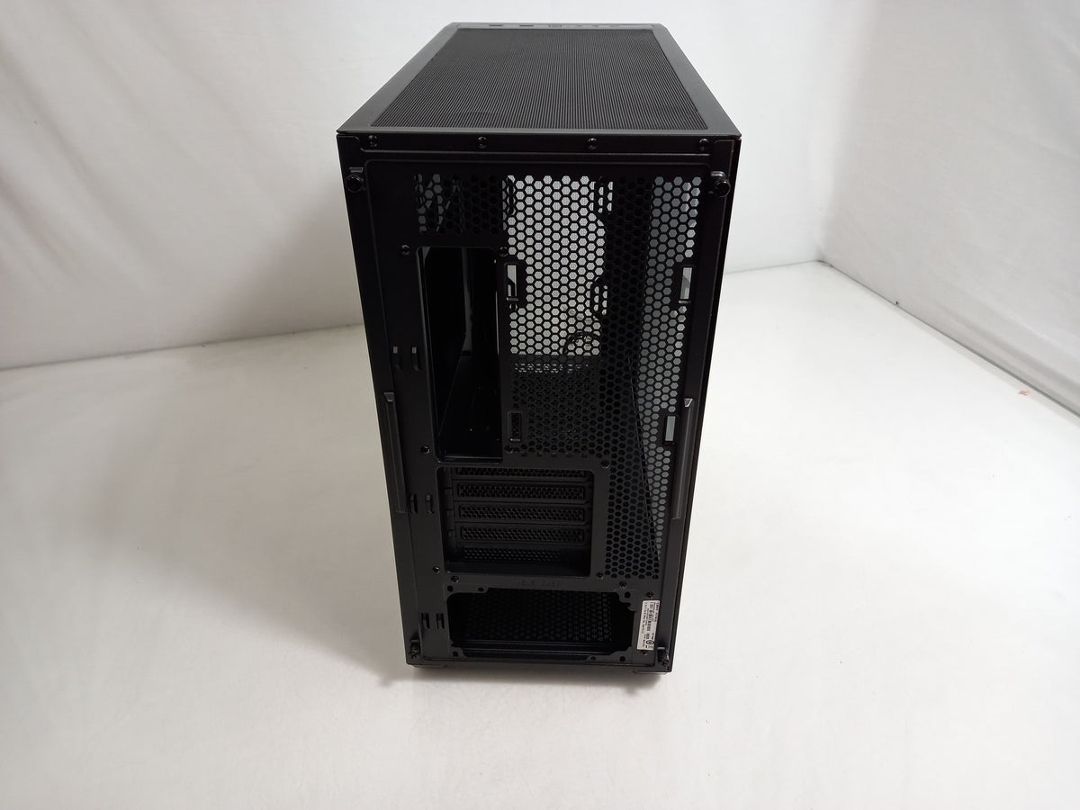 ASUS A21 Black Windowed M-ATX Gaming Desktop PC Case - No Fans