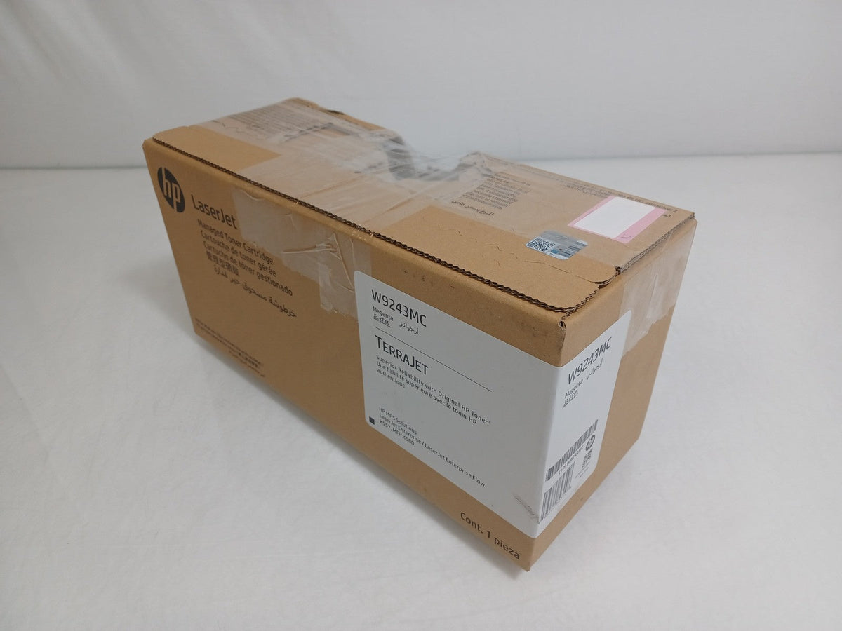 HP W9243MC LaserJet Managed Toner Cartridge Magenta - Damaged Box