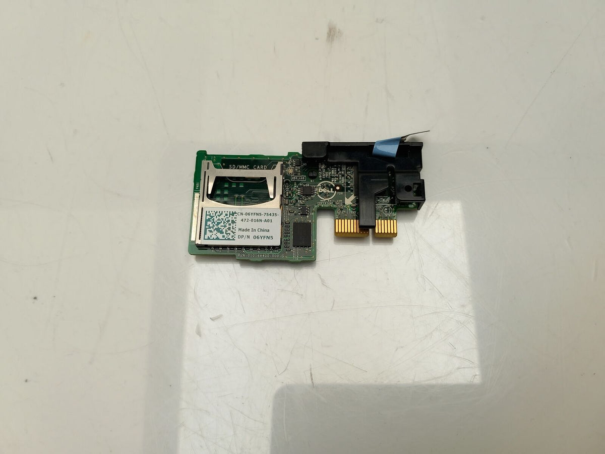 Dell PowerEdge T620 R620 R720 Dual SD Card Reader Module 06YFN5 6YFN5