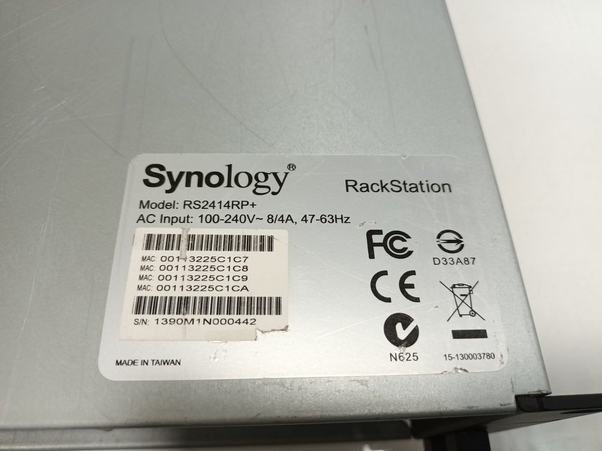 Synology RS2414RP+ RackStation NAS