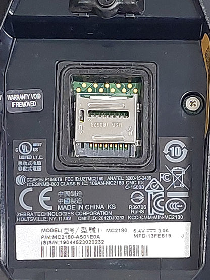 Zebra MC2180-AS01E0A MC2180 Windows CE Handheld Mobile Computer